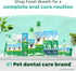 TropiClean Fresh Breath Drops for Cats, Travel Size Cat Mouthwash, 2.2 oz Water Additive