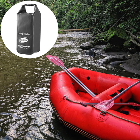 Waterproof First Aid Kit Roll Top, Emergency Kit with Waterproof Contents for Fishing and Camping