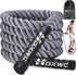 Weighted Jump Rope for Adults - Exercise Jumprope with Comfortable Grip & Carry Bag for Total Body Fitness