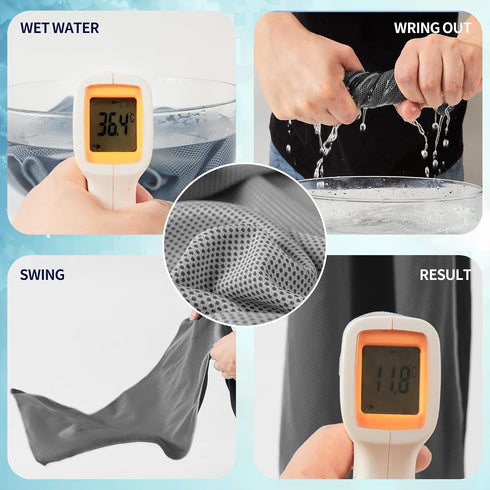 Cooling Sports Towels - Ultra-Absorbent Sweat Relief