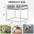 Caghash Hammock (20'' 20'' 24'') Bedside Window Pet Cat Bed - Dog Bed with Guardrail Extension Attached to Human Bed