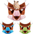 Weewooday 3 Pieces Small Animal Hanging Hammock, Triple-Layer Design, Soft Plush Material for Hamster, Ferret,
