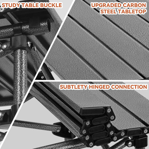 Opliy Portable Folding Camping Table for 1-2 Persons, Lightweight Collapsible Table with Carry Bag for BBQs, Hiking,