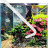 2 Set Manual Fish Tank Cleaning Tools with Extension Pipe and L Shaped Extension Pipe, 30ml Aquarium Water Changer,