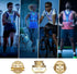 LED Reflective Vest Safety Gear, Light Up Vest for Night Walking Cycling, High Visibility Running Vest with Strips