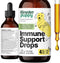 Immune Support Supplement for Dogs, Liquid Drops with Echinacea, Marshmallow Root & Mullein - 4 oz