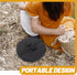 ABOOFAN Small Chair Cushion Fishing Accessories Stool pad Folding Chair Storage fold seat pad seat Cushion Foldable