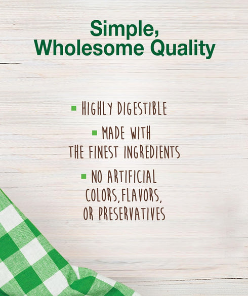 Nylabone Healthy Edibles Natural Dog Chews, Long Lasting Ham, Bacon, & Venison Flavor Treats for Dogs, Medium (5 Count)