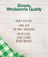 Nylabone Healthy Edibles Natural Dog Chews, Long Lasting Ham, Bacon, & Venison Flavor Treats for Dogs, Medium (5 Count)
