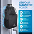 WulfPack Magnetic Gym Bag, Magnetic Bottle Bag, Water Bottle Carrier Holder with Large Phone Pockets, Large Pockets