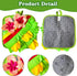 Rabbit Snuffle Mat, Interactive Foraging Pad for Small Pets, Anti-Slip Felt Feeding Mat for Bunny, Hamster, Guinea Pig