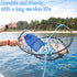 Dzlooppk 2Pcs Crab Trap Bait Bags, Portable Fish Trap with Locker Crab Snare Mesh Bait Traps Crabbing Equipment