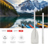 OMENI 2Pcs Dinghy Oars Kayak Paddle Boat Oars for Row Boat, Grey Aluminium Alloy Oars for Inflatable Boat