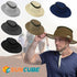 SUN CUBE Wide Brim UV Sun Hat for Men Women, Safari Hiking Boonie Hat, Sun Protection