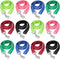 12 Pieces Long Training Leash for Dogs - Bulk Nylon Puppy Chain Leash for Small Medium Large Dogs