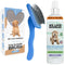 We Love Doodles Large Slicker Brush & Lavender Detangler Spray Pack -