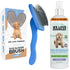 We Love Doodles Large Slicker Brush & Lavender Detangler Spray Pack -