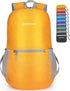 ZOMAKE Ultra Lightweight 20L Hiking Backpack, Packable Small Water Resistant Daypack for Women and Men (Yellow New)