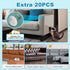 Cat Scratch Furniture Protector, 11.8"x196.8" Couch Deterrent from Cat Claws, Clear Sticky Protector