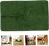 Pet Mat Dog Grass Pad with Tray - Reusable Pee Pads and Artificial Grass for Pets