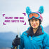 Lynx Helmet Accessories with Sticky Hook & Loop Fastener (Helmet not Included) for Kids and Adults