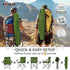Joyfair Portable Camping Chair, Outdoor Lawn Folding Chairs for Adults, Heavy Duty Large Foldable Chairs for Beach