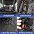 Dog Seat Cover for Back Seat, Waterproof Car Bench Seat Covers for Cars, Trucks & SUVs (Black, 52"x48")