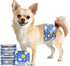 MICOOYO Male Dog Diapers, Disposable Male Dog Wraps with Wetness Indicator, Super