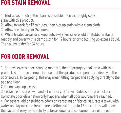 Nature’s Miracle Stain And Odor Remover for Cat, 32 Ounces, Odor Control Formula