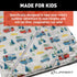 Thomas Payne Children’s Road Trip Sleeping Bag for Camping, Machine Washable with Carrying Tote