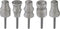 Dog Nail Grinder Bits - 5pcs 1/8" Animal Diamond Rotary Bit for
