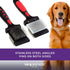 Ryan's Pet Supplies Paw Brothers Double Sided Soft Flex Slicker Brush, Professional Grade, Small