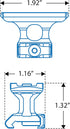 UTG T1 Super Slim Mount