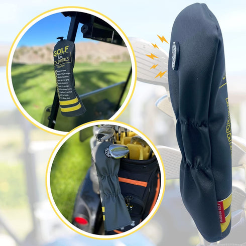 Funny Golf Fore Dummies Checklist Headcovers for Blade Putters, Great Golfer Gifts for Dad, Men, Women