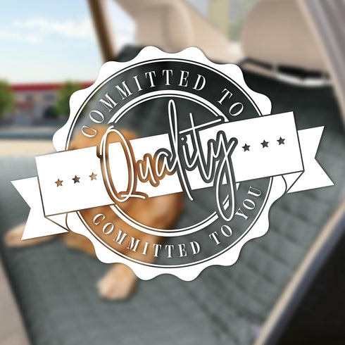 Elegant Comfort Premium Pet Car Seat Cover for Back Seat, Luxury Microfiber Car Seat Protector, Heavy Duty and Durable