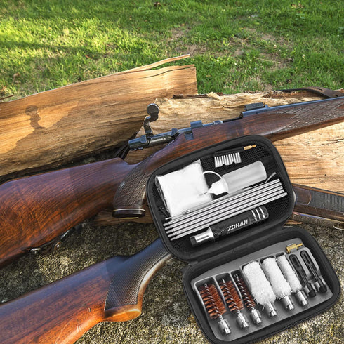 ZOHAN Shotgun Cleaning Kit for 12 Gauge, Gun Cleaning Supplies with Brush