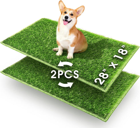 Hompet Dog Grass Pads, Puppy Turf Potty Training Pads, Artificial Turf for