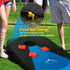 Himal Collapsible Portable Corn Hole Boards with 8 Bean Bags (3 x 2-feet)