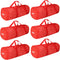 Red Heavy-Duty Large Mesh Sports Duffle Bag, Dry Bag, Diving Equipment Scuba