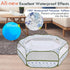 3 Pawaboo Small Animals Playpen, Waterproof Small Pet Cage Tent with Zippered Cover, Portable Outdoor Yard Fence