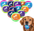 EXPAWLORER Squeaky Tennis Balls for Dogs, 12 Pack High Elastic Durable Balls for Aggressive Chewers