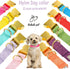 Babole Nylon Dog Collars - Red for Small Puppy Dog, 13 Colors, Adjustable Soft Comfortable Collars with Safety Metal