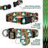 Native Pup St Patricks Dog Collar - Adjustable Green Shamrock Pet Collars for Small, Medium, Large Breeds