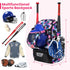 Softball Bag - Lightweight Baseball Bat Backpack with Fence Hook for Youth Adults