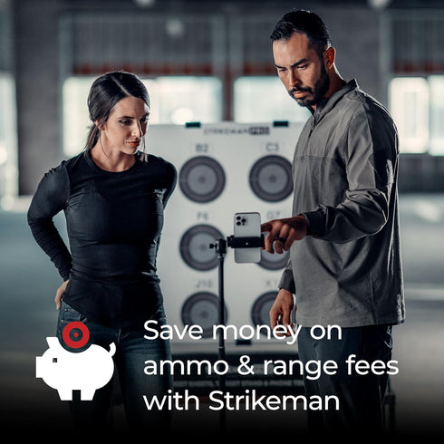 Strikeman 4 Pro Phone Tripod & Mount - Compatible w/iPhone & Android, Collapsible & Easy to Store - Cell Phone Stand
