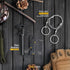 Gifts for Men, Dad, Husband: Christmas Stocking Stuffers, 14 in 1 Survival Kit, Fishing Hunting Camping Accessories