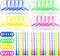 POPLAY 40 Sets Outdoor Toys, Flying Discs, Twist Disc Flyer Saucers with Launchers for Party Favors and Prizes