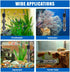 FREESEA 50 Watt Submersible Betta Heater with Aquarium Thermometer