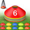 Relaxgiant 10 Pcs Numbered Sports Disc Cones 1-10 Soccer Cones with Mesh Carry