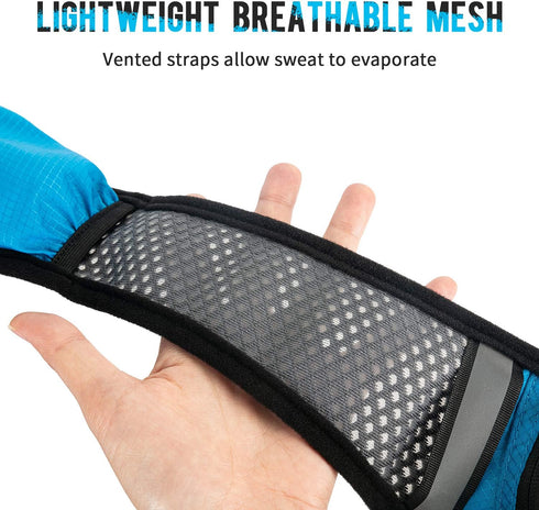 Gelindo Hydration Backpack, Running Water Backpack with 2L Hydration Bladder, Insulated Cycling Vest Packs